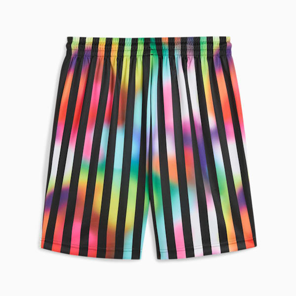 EQUAL LOVE CONFEDERATION Shorts 7", PUMA Black-AOP, extralarge